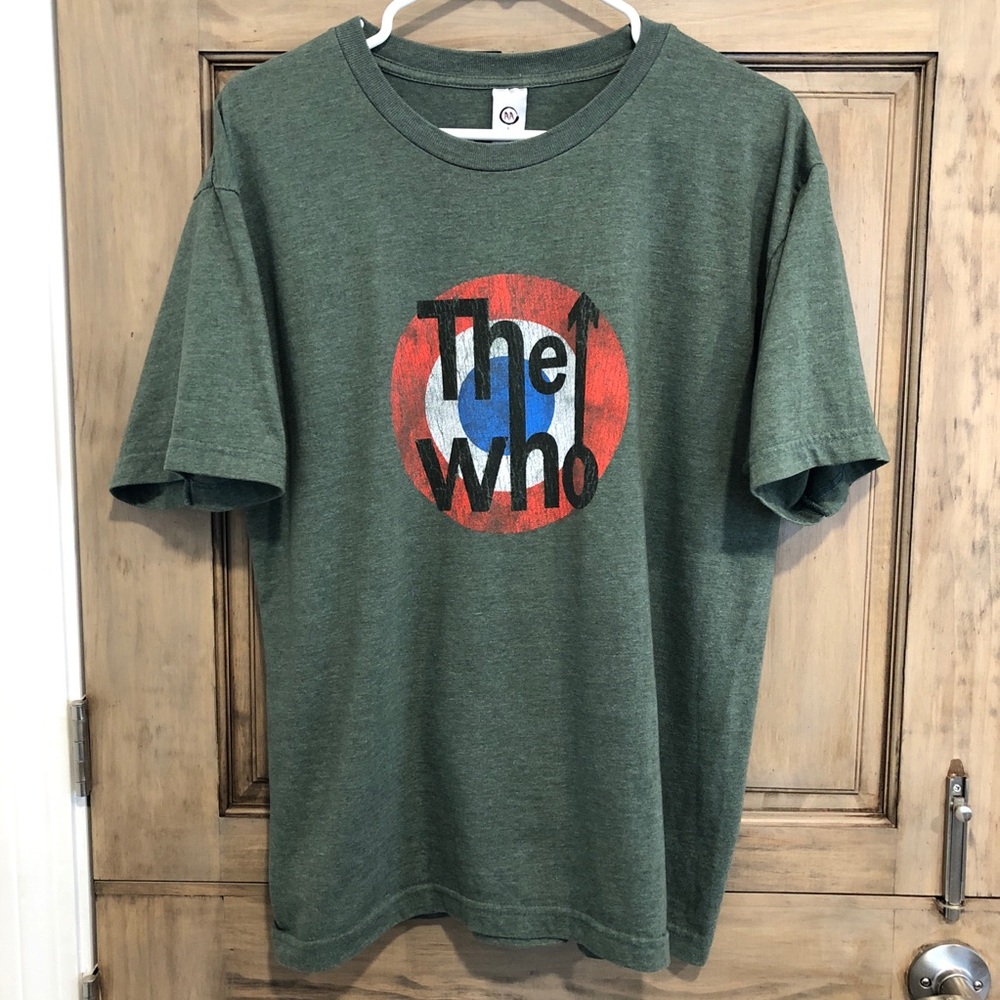 The Who T-Shirt Size Large 50/50 Cotton Poly